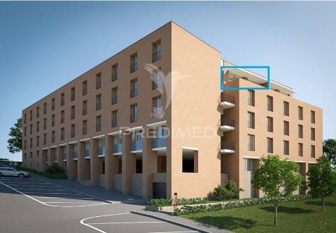 T1 no último piso com terraço e vistas desafogadas - azurém - guimarães