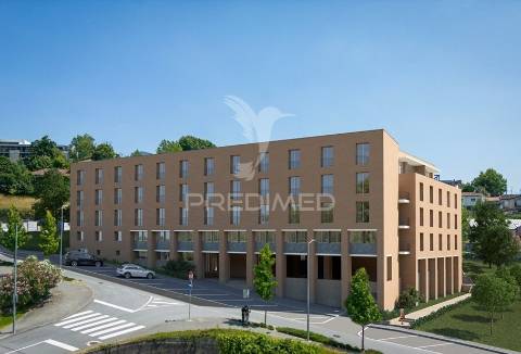 T1 no último piso com terraço e vistas desafogadas - azurém - guimarães