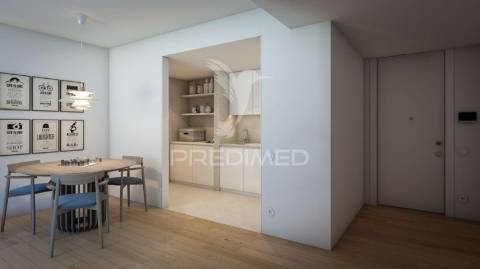 T1 no último piso com terraço e vistas desafogadas - azurém - guimarães