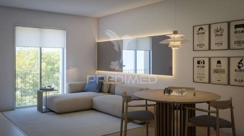 T1 no último piso com terraço e vistas desafogadas - azurém - guimarães
