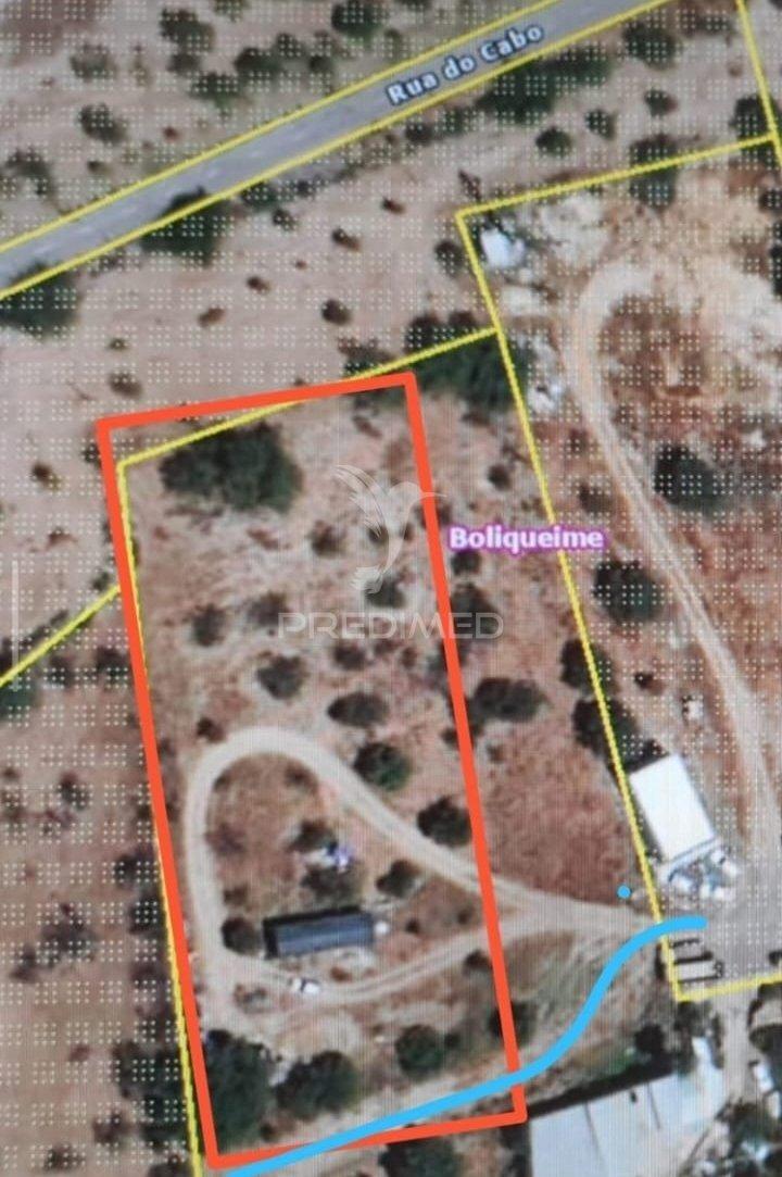 Terreno rústico em boliqueime (fonte conde) – 2.310 m² com eletricidade