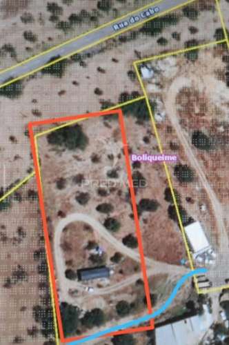 Terreno rústico em boliqueime (fonte conde) – 2.310 m² com eletricidade