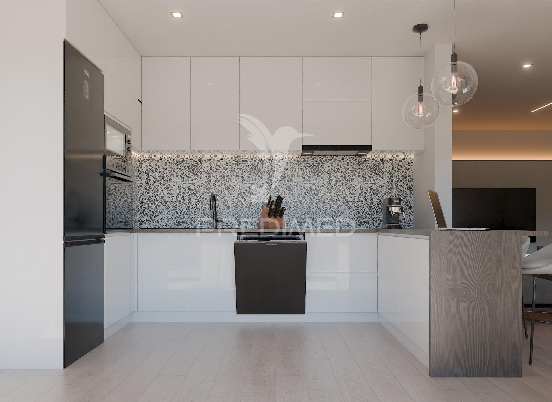 Apartamento t4 duplex em fase de construção