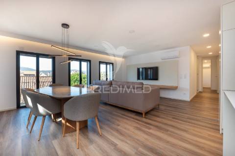 Apartamento t2 novo para arrendamento | braga | mobilado