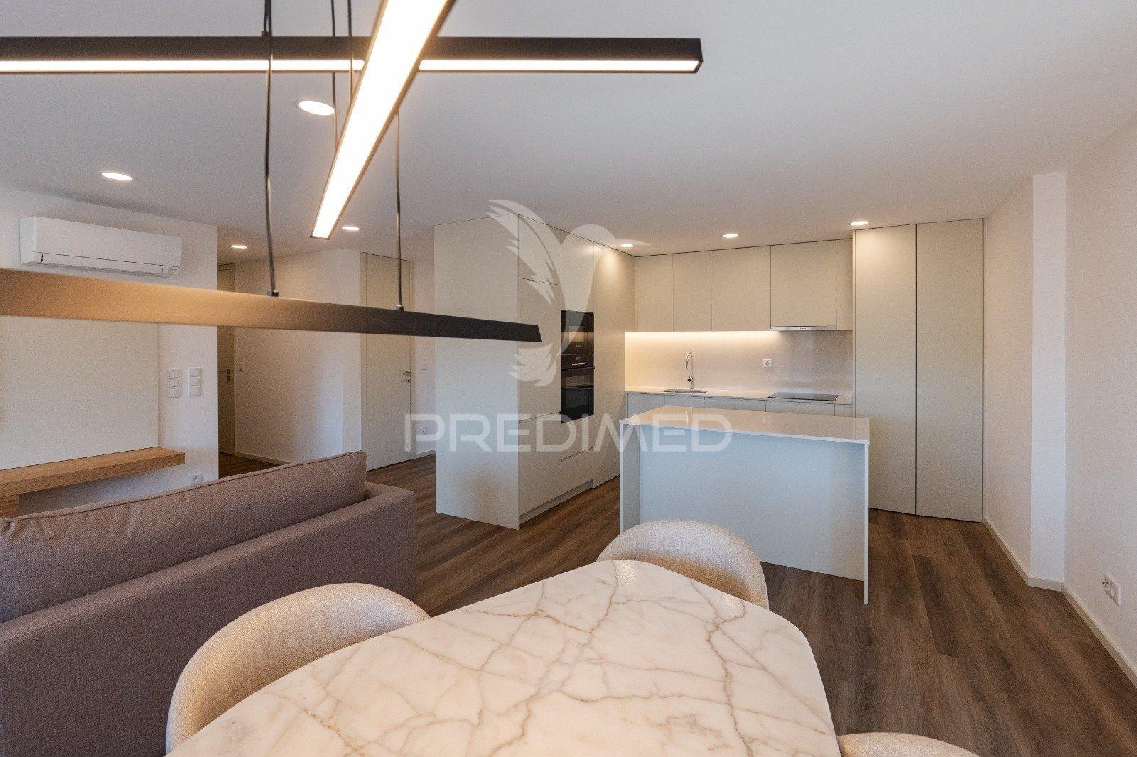 Apartamento t2 novo para arrendamento | braga | mobilado