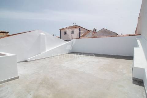 Moradia t2 no vimieiro com terraço e logradouro