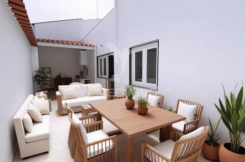 Moradia t4 no vimieiro com logradouro e terraço