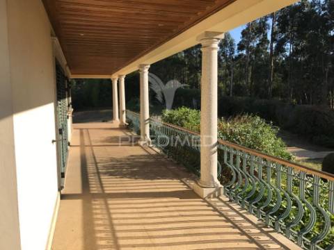 Moradia de luxo t7 com piscina interior e 6.867m2 de terreno | são martinho de bougado - trofa