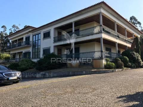 Moradia de luxo t7 com piscina interior e 6.867m2 de terreno | são martinho de bougado - trofa