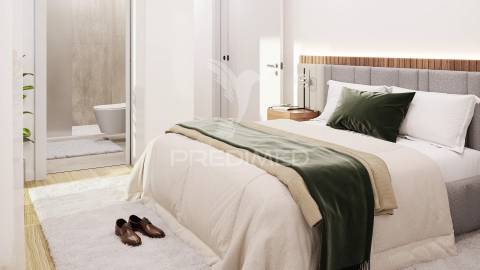 T2 contemporâneo com varanda: conforto e elegância no terceiro piso