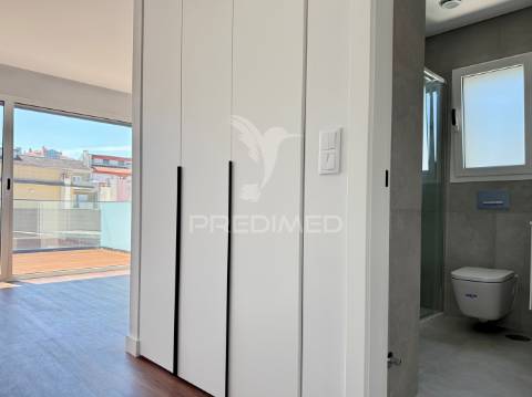 Apartamento t3 - triplex, condomínio privado no coração de leiria