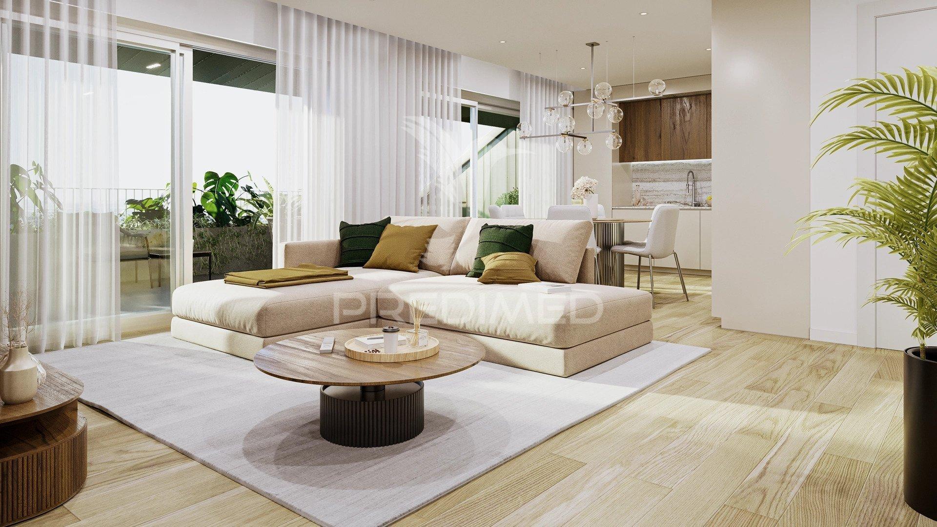 Elegância e luz natural | t2 implex com dois terraços privativos