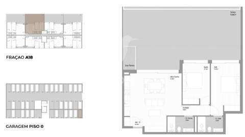 Apartamento t2 | gondomar green – fânzeres, gondomar