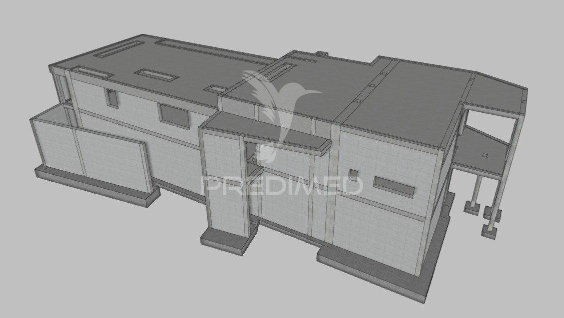 Moradia com terreno e projeto aprovado