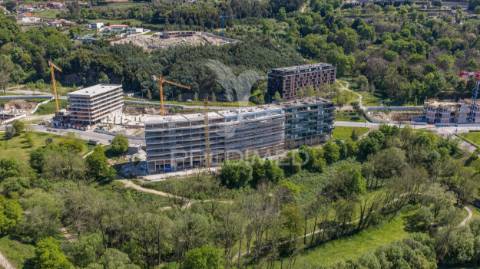 Apartamento t2 de luxo em construção – parque da cidade de guimarães