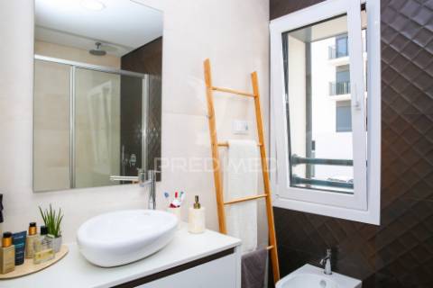 Apartamento t2 com terraço semi novo