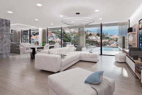 Moradia v4 funchal vista mar