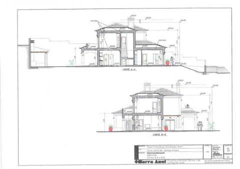 Lote de terreno para construção com 900 m2 para venda em santiago do caçém com projeto aprovado.