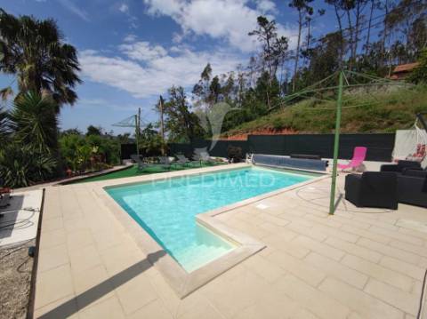 Moradia térrea t4 com piscina aquecida e vista panorâmica — a 15 minutos de pombal