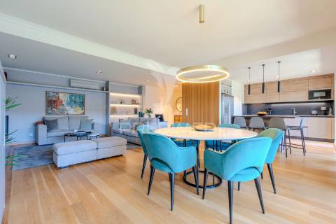 Apartamento t3 para venda i condomínio villa restelo, com jardim e piscina no restelo/belém