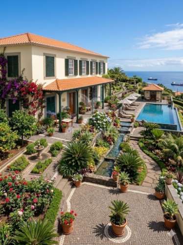 Quinta histórica vista funchal