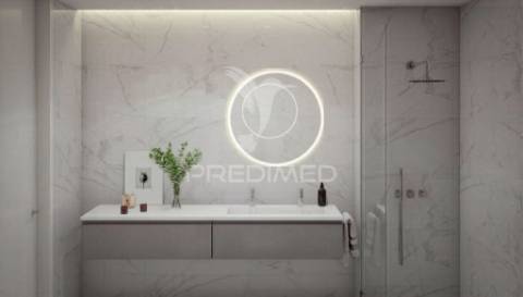 Luxuoso t2 em condomínio privado "sesmarias garden" com piscina| elegância e exclusividade