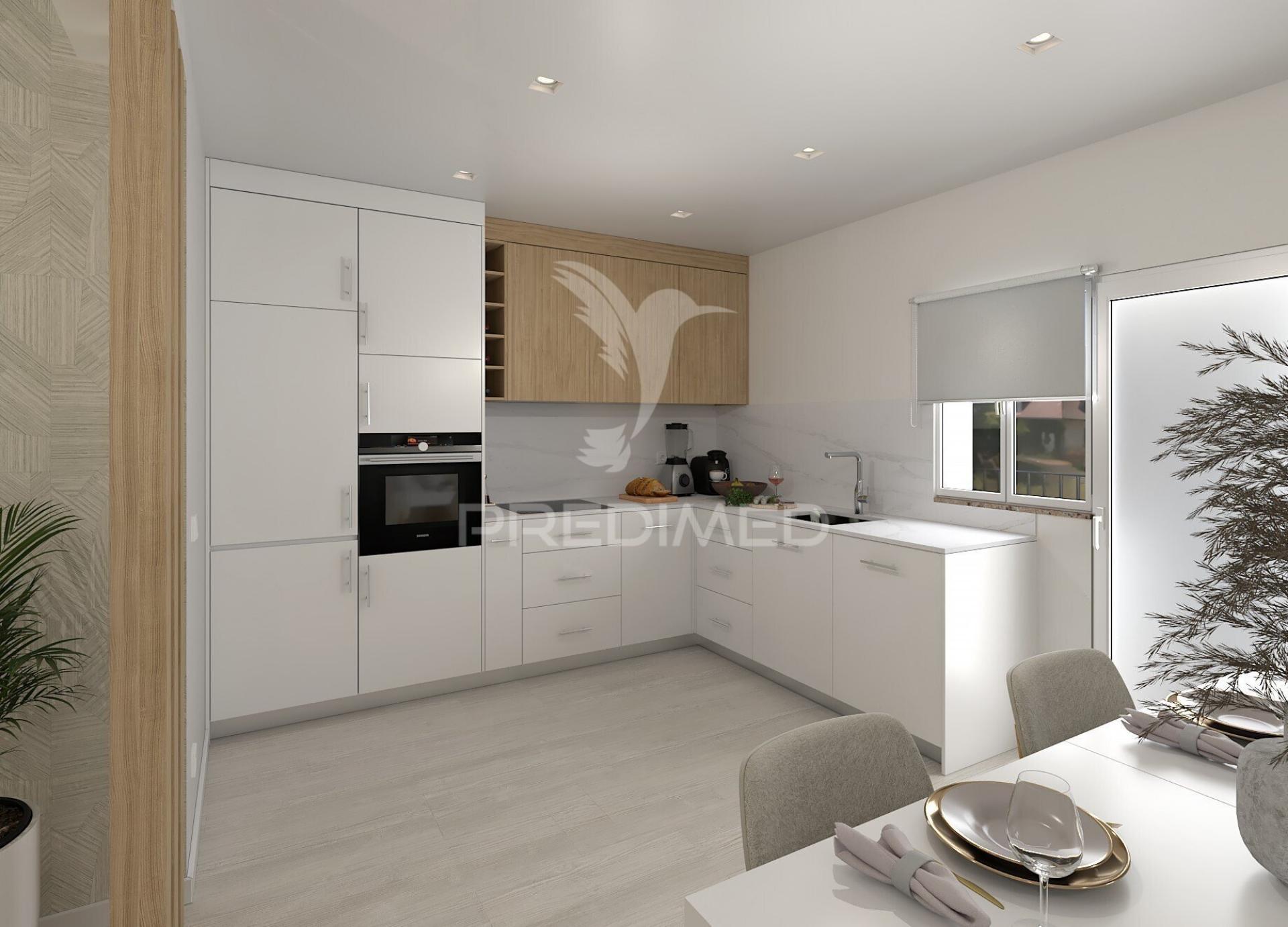 Apartamento t3 totalmente renovado - cruz da areia – leiria