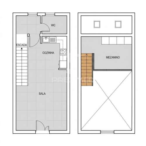 Moradia t0 com mezanine totalmente renovada - cartaxo