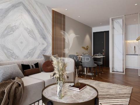 Apartamento t1 nobel41-85, porto