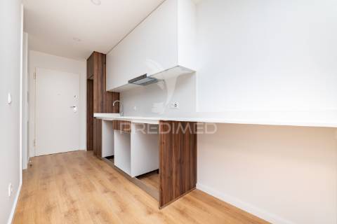 Apartamento t0 no centro de braga | edifício das torneiras