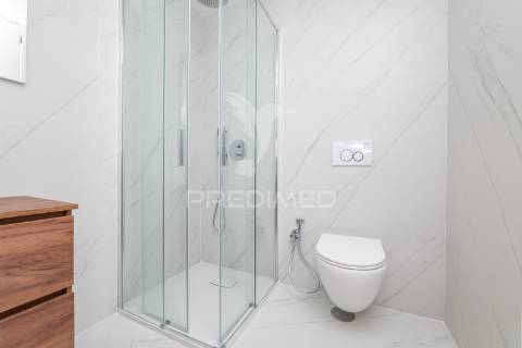 Apartamento t0 no centro de braga | edifício das torneiras