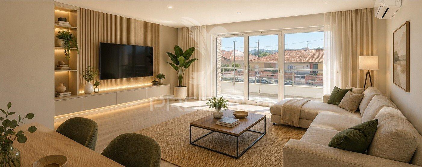 Apartamento t3 de excelência na aldeia de paio pires