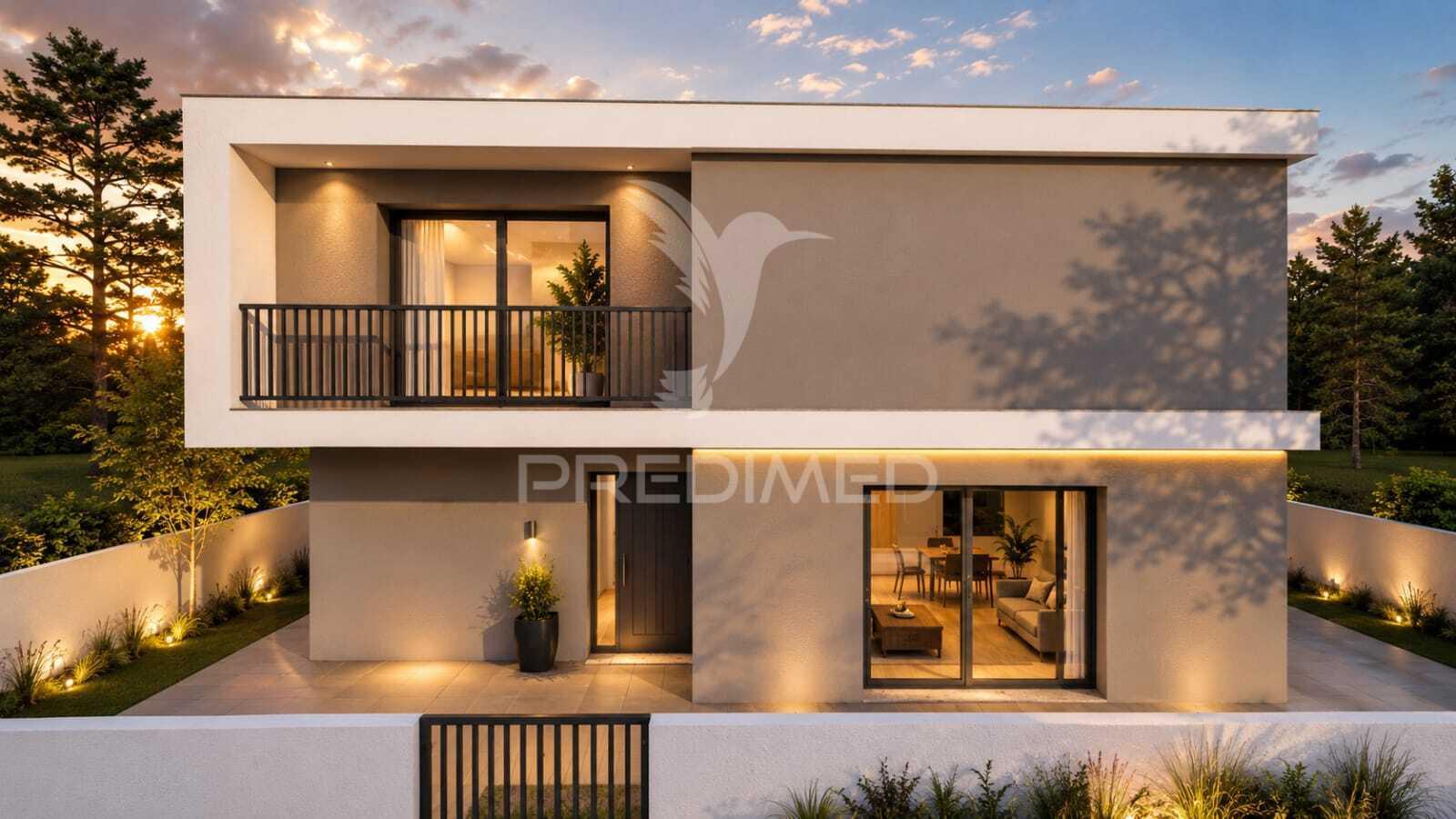 Lote no porto alto / samora correia com projeto aprovado