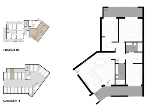 Apartamento t3 | são joão premium – pedrouços, maia