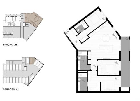 Apartamento t3 | são joão premium – pedrouços, maia