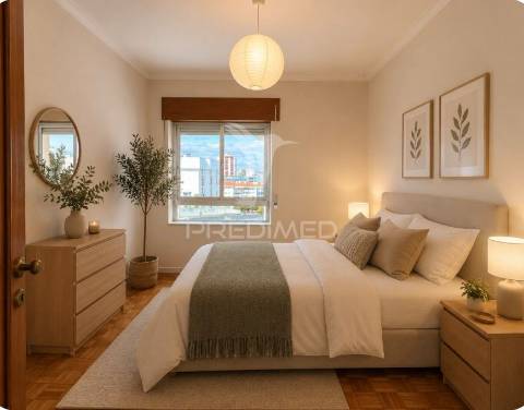 Apartamento t3 c/ vista rio