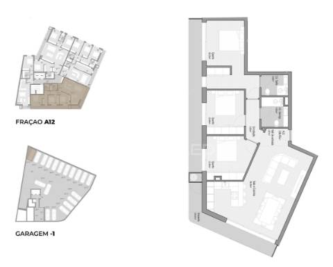 Apartamento t3 | “trofa premium” – trofa, porto