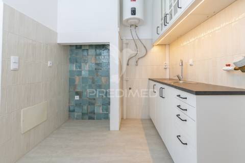 Apartamento t1+1 com vista rio junto museu da arte antiga