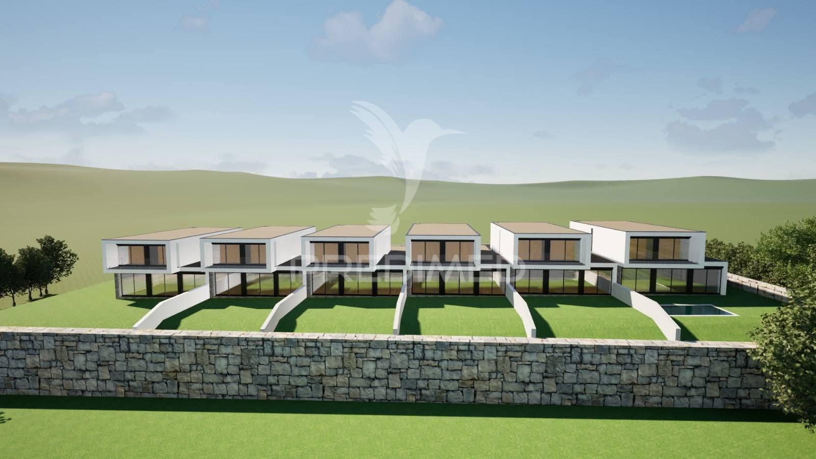 Moradias geminadas t3 novas em fornelos, fafe