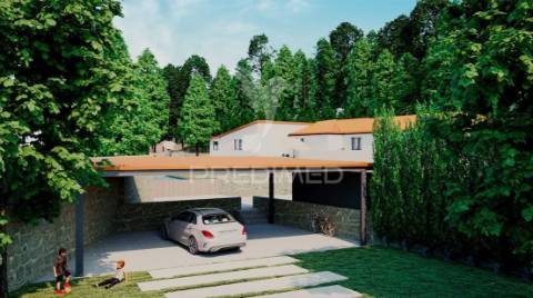 Moradia terrea independente em guimarães, piscina, jardim, terraço, garagem