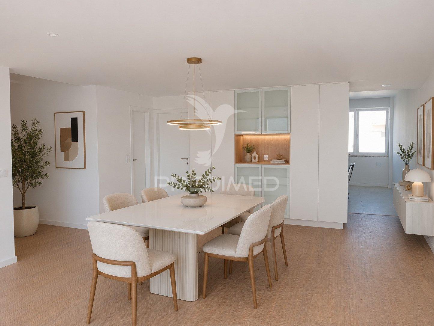 Apartamento t3 totalmente remodelado - rua pedro álvares cabral, leiria