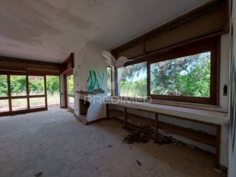 Moradia t3 térrea, terreno 950m2, com piscina em vale navio