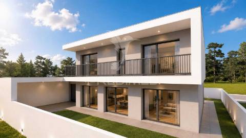 Lote no porto alto / samora correia com projeto aprovado