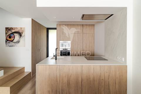 Apartamento t3 duplex - condomínio riomar, fão