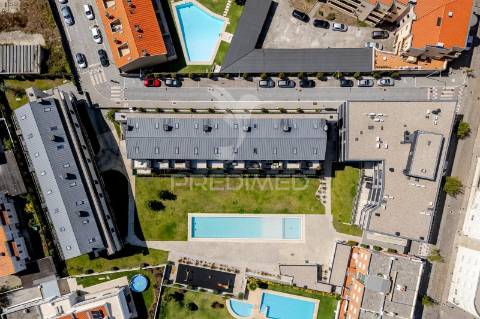 Apartamento t3 duplex - condomínio riomar, fão