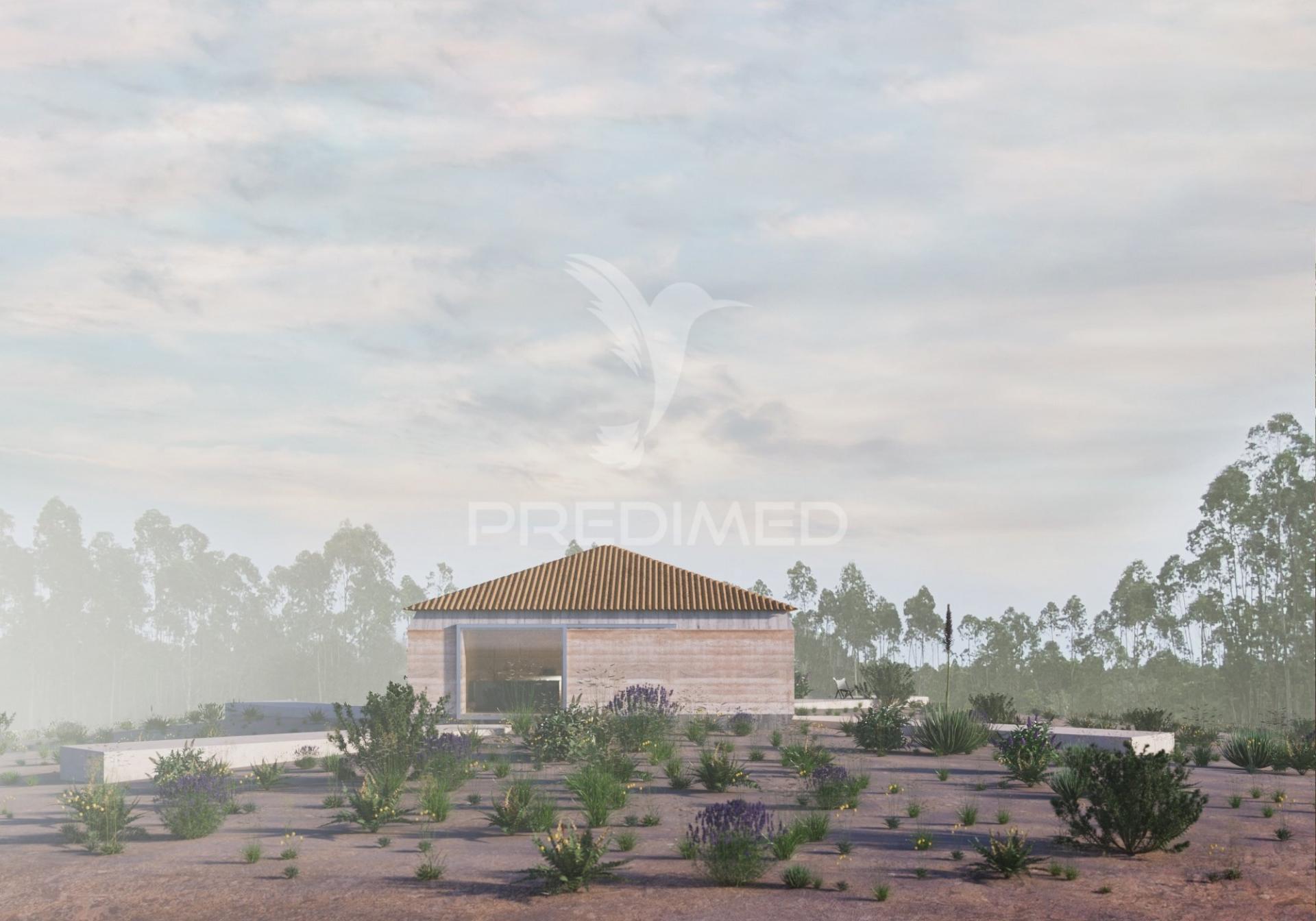 Herdade  53 hectares com projeto de arquitetura – odemira