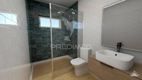 Moradia em construção na aldeia do pego