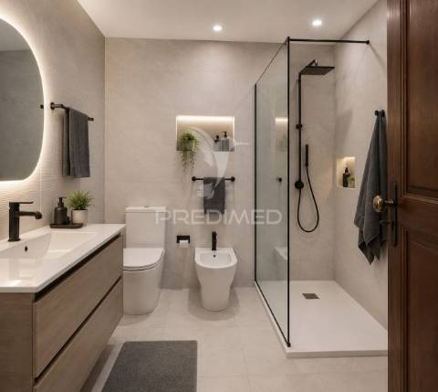 Apartamento t2 em alenquer com varanda e arrecadação