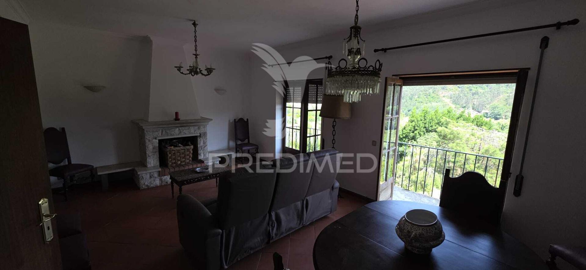 Moradia t3, garagem, sotão, 765m2 terreno. almalagues