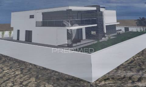 Moradia isolada t4 de arquitetura contemporânea em vagos